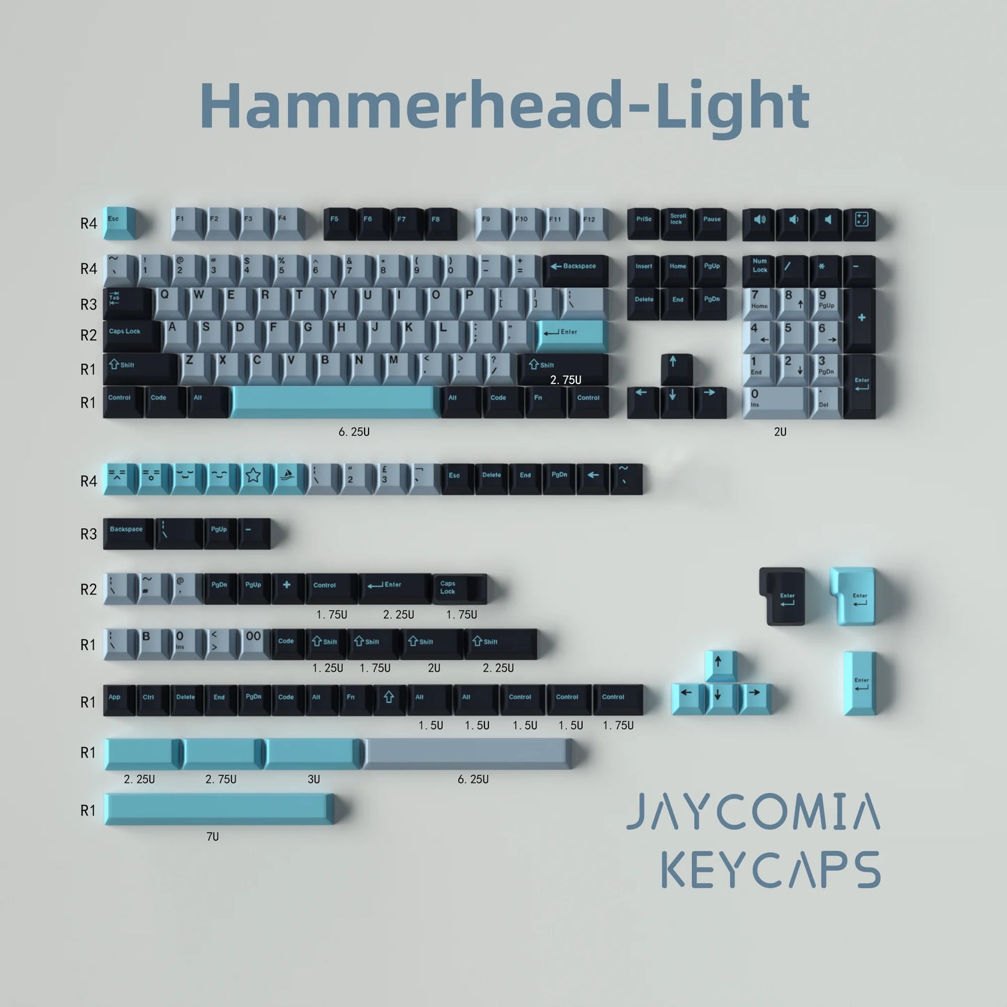 Hammerhead PBT Keycap Set