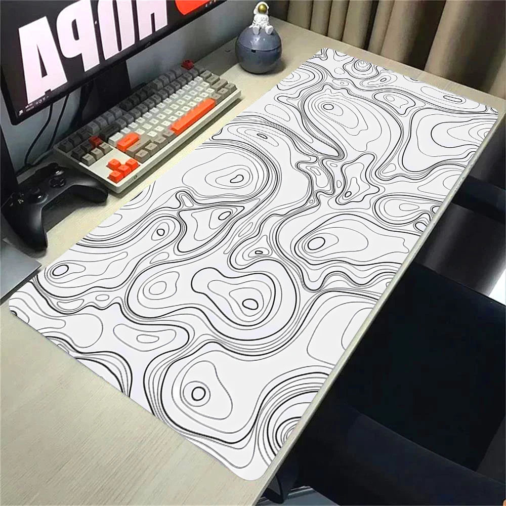 Topographic Extended Gaming Mouse Pad