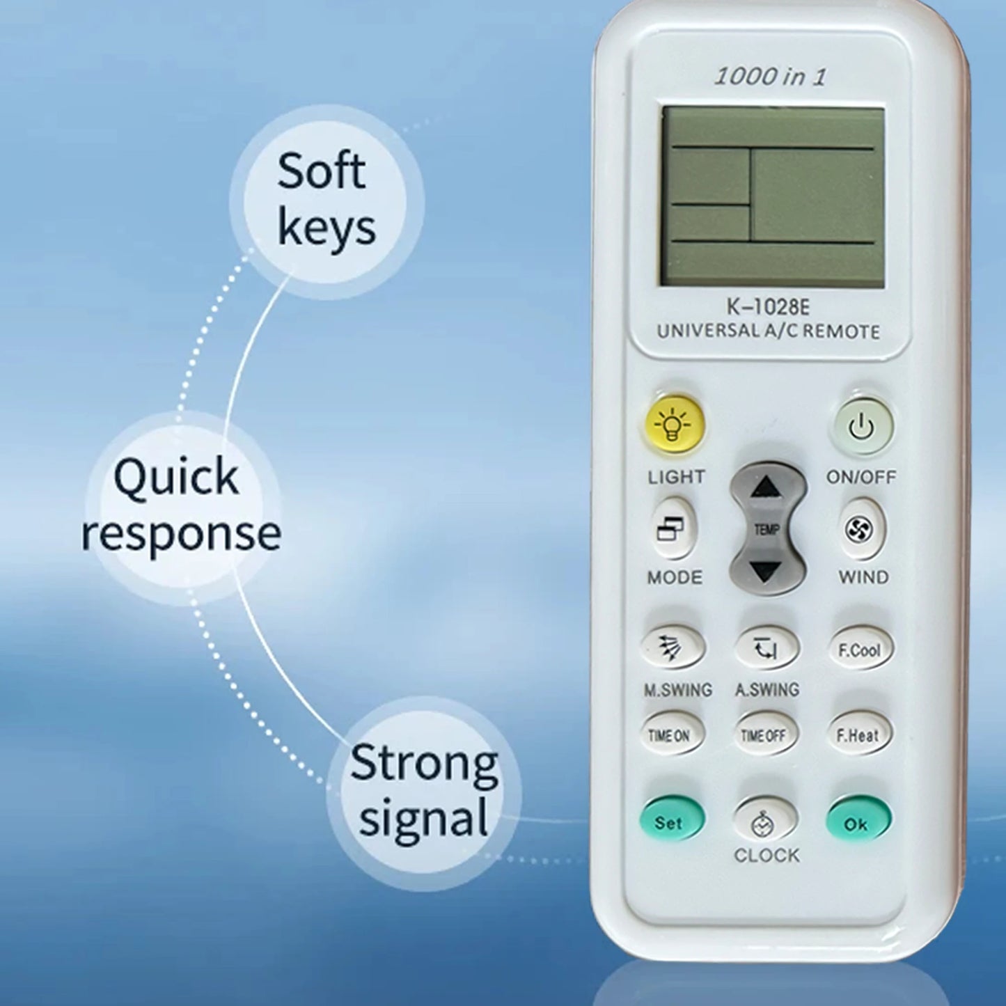 Universal Air Conditioner Remote Control K-1028E