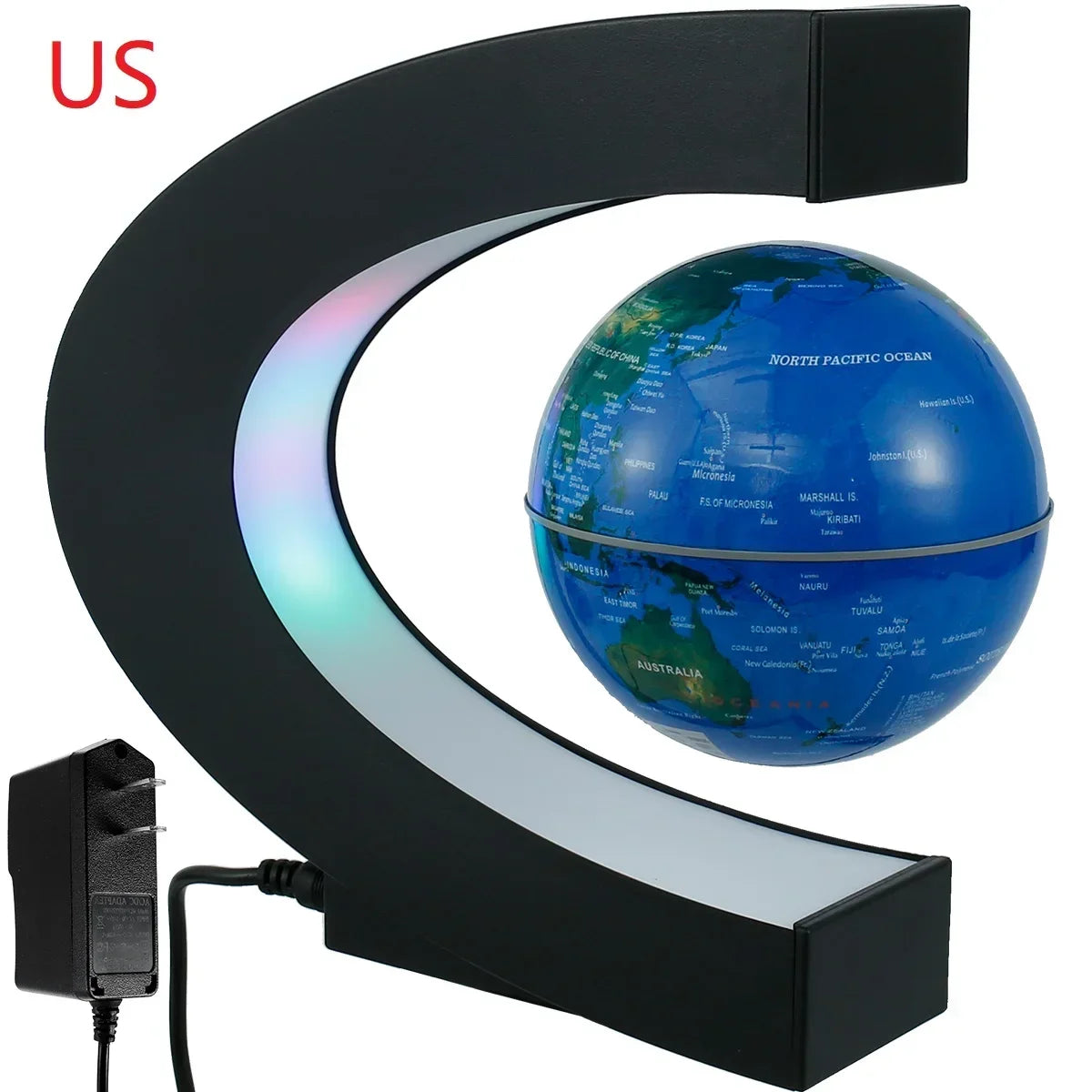 Magnetic Levitating LED Floating Globe Lamp