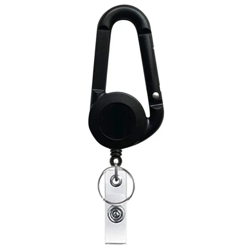 Retractable Badge Reel Keychain Clip