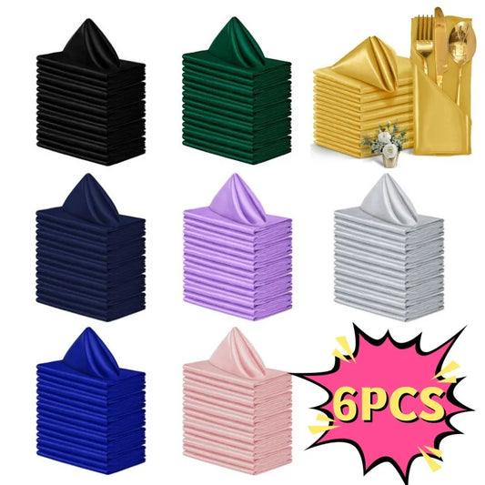 Satin Table Napkin Set
