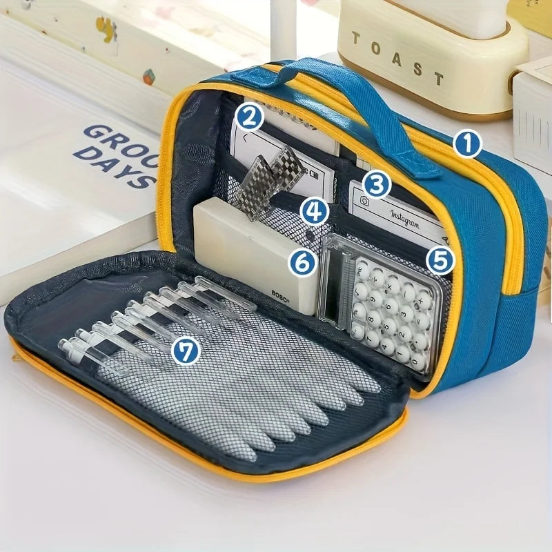 9-Layer Large Capacity Pencil Case