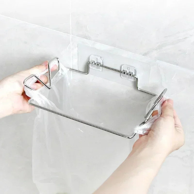 Over-the-Cabinet Trash Bag Holder