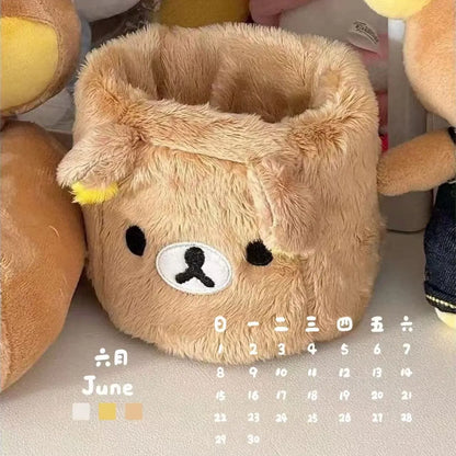 Kawaii Plush Pencil Holder