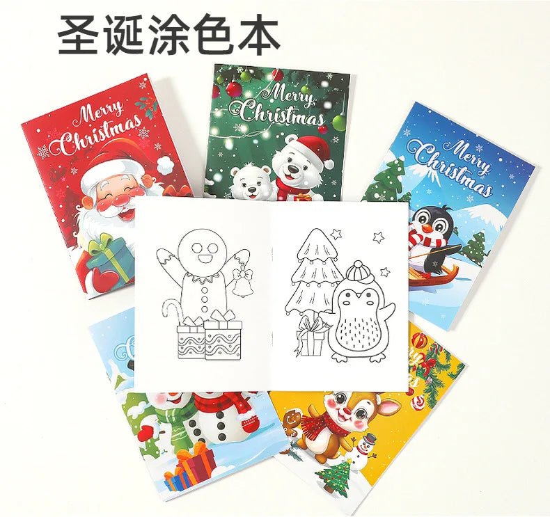 Christmas Coloring Book Set