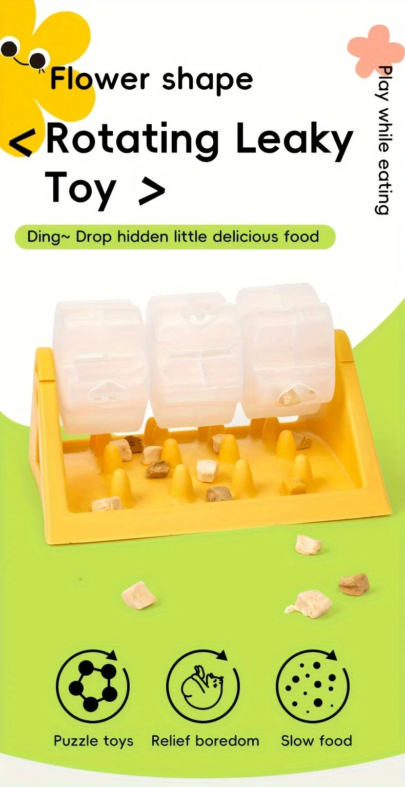 Interactive Dog Puzzle Feeder Slow Feeding Toy