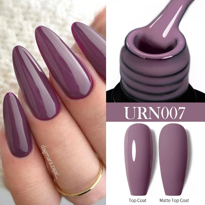 UR SUGAR 7.5ml Glitter Nude Gel Nail Polish