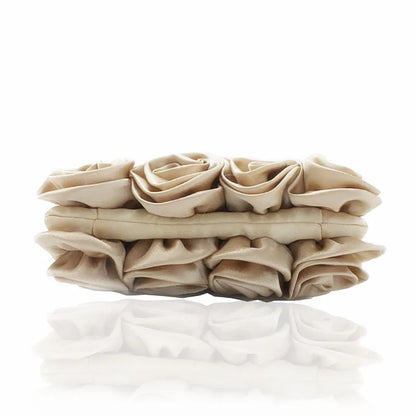 Rose Flower Evening Clutch Bag