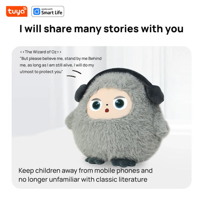 Tuya Smart AI Plush Robot Companion