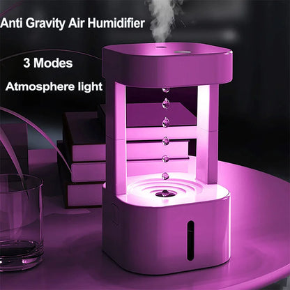 580ml Anti-Gravity Water Drop Humidifier