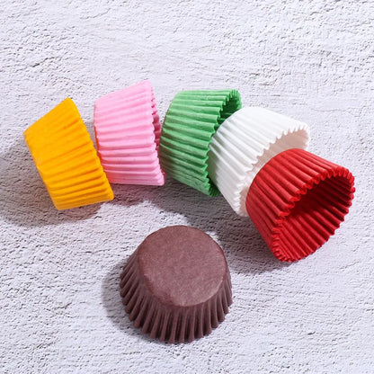 Mini Cupcake Paper Liners – Colourful Baking Cups