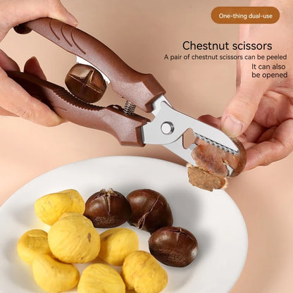 Stainless Steel Chestnut Cutter
