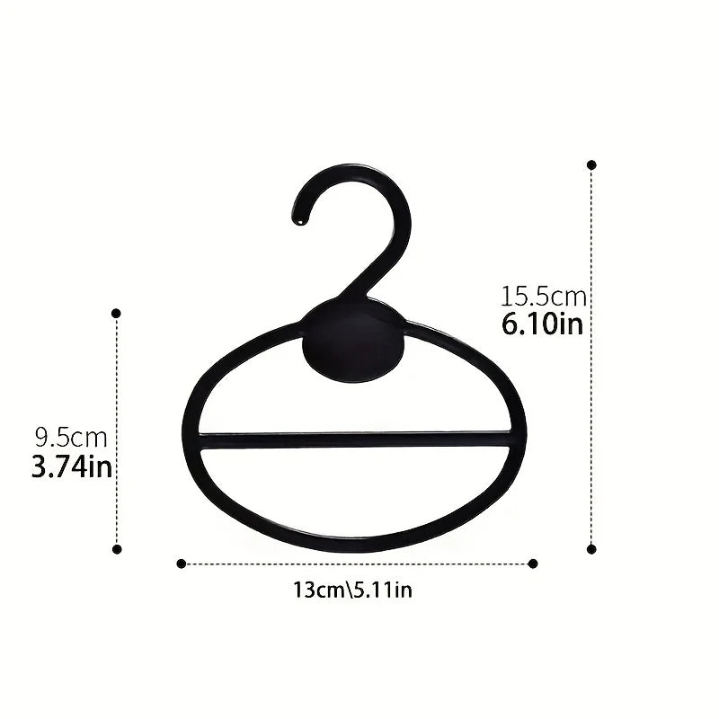 Plastic Scarf & Accessory Organizer Hangers