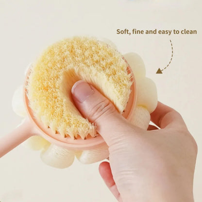 Double-Sided Bath Long Handle Brush