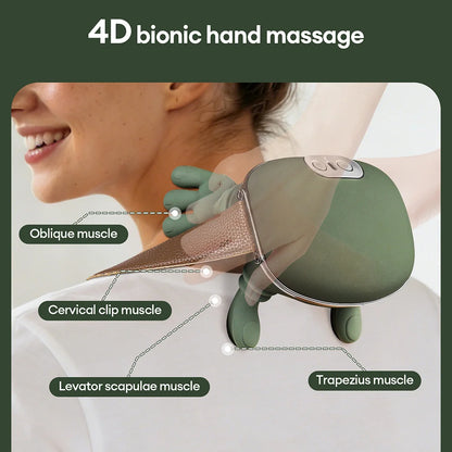 4D Wireless Neck & Shoulder Massager