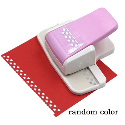 Portable Decorative Edge Punch for Cards, Scrapbooking & Paper Crafts
