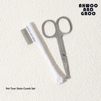 Pet Facial Cleaning Comb Set