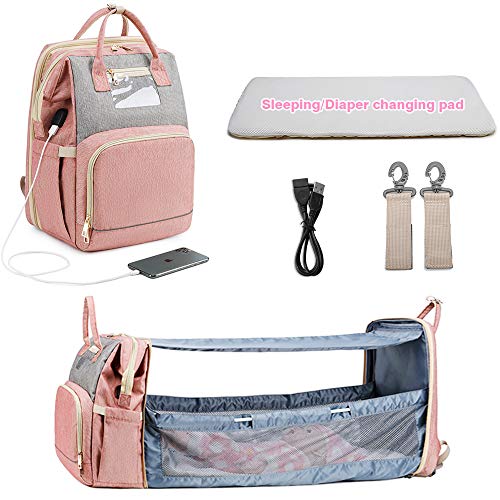 Folding Crib Diaper Bag