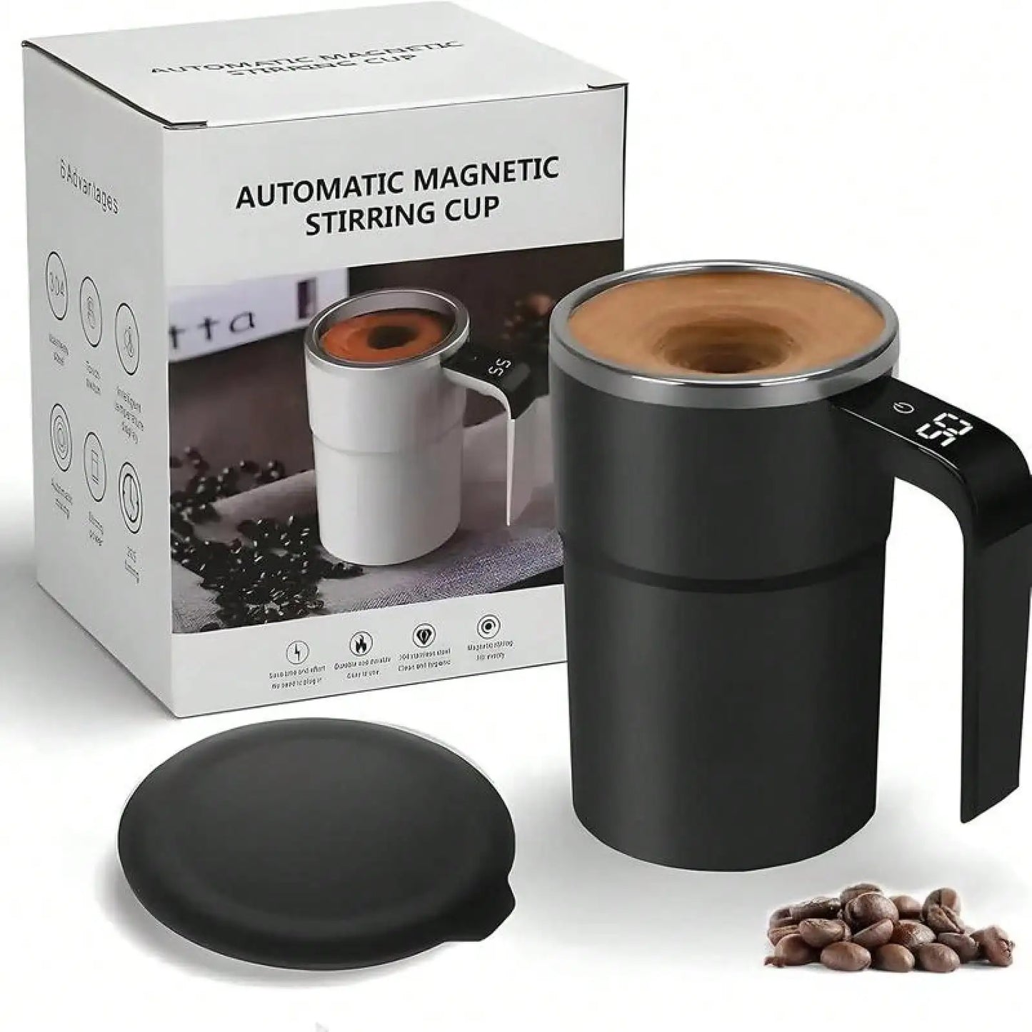 Automatic Magnetic Stirring Coffee Mug