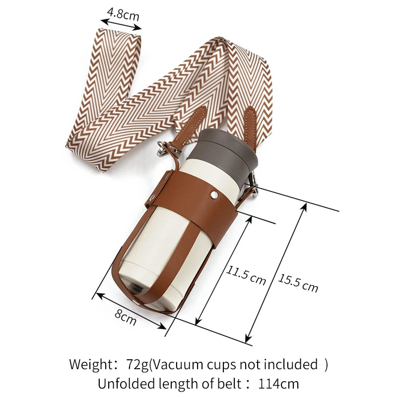 Outdoor Crossbody Mug Holder