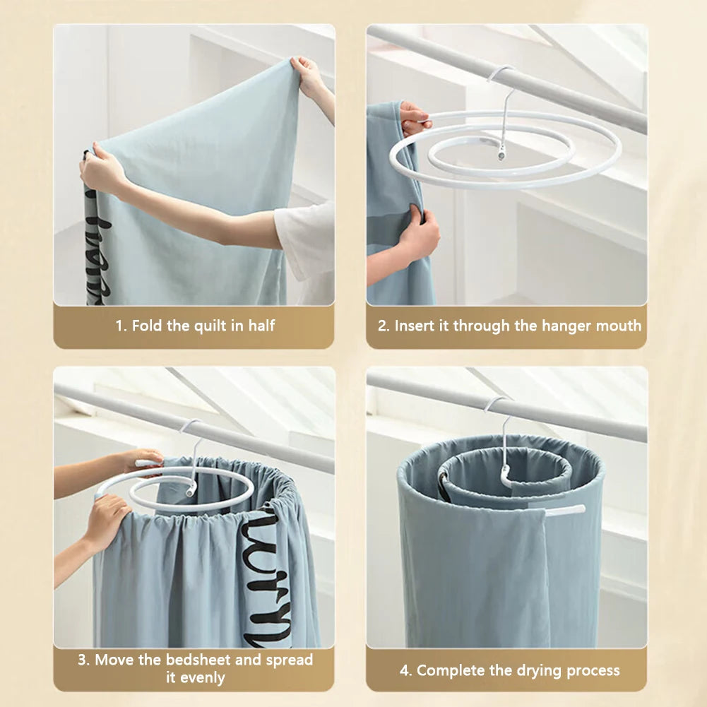 Round Spiral Sheet Hanger
