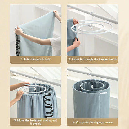 Round Spiral Sheet Hanger