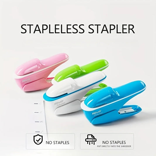 Mini Staple-Free Paper Stapler