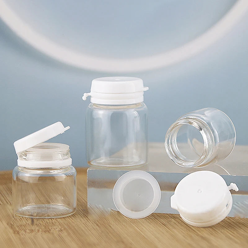 Travel Refillable Cream Containers with Lids