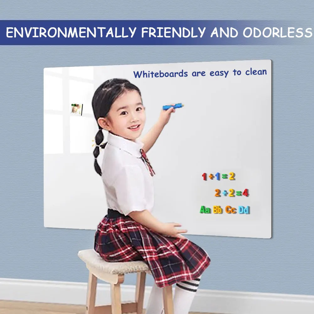 Magnetic Dry Erase Whiteboard Wall Sticker Kit