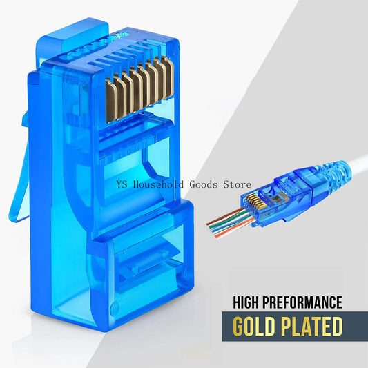 RJ45 Cat6 Pass-Through Connector Set