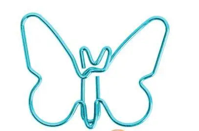 Decorative Butterfly Bookmark Paper Clips