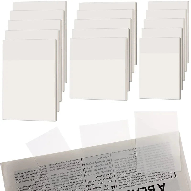 Transparent Waterproof Sticky Notes