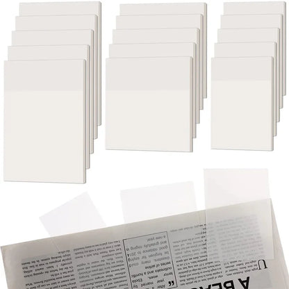 Transparent Waterproof Sticky Notes