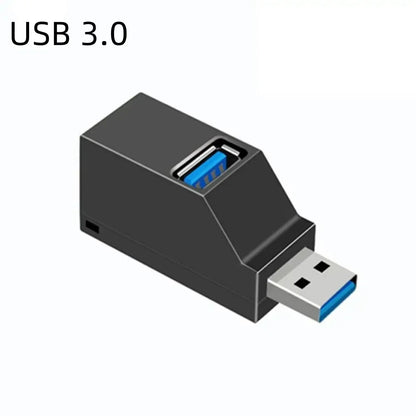USB 3.0 Mini Hub Adapter – 3-Port Expansion