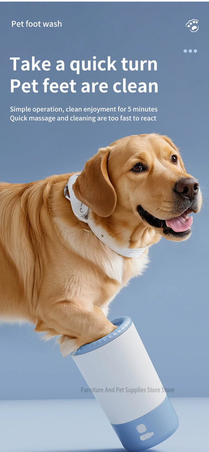 Electric Pet Paw Cleaner Cup
