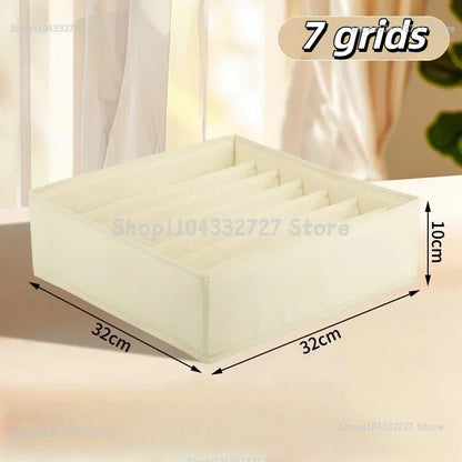 Foldable Underwear & Bra Drawer Organizer Storage Box