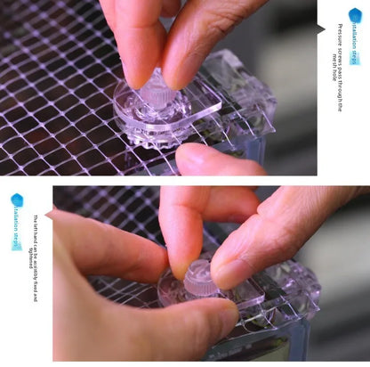 Aquarium Anti-Jump Mesh Lid