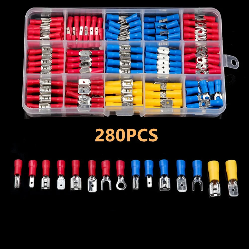 Insulated Wire Connector & Crimp Terminal Kit