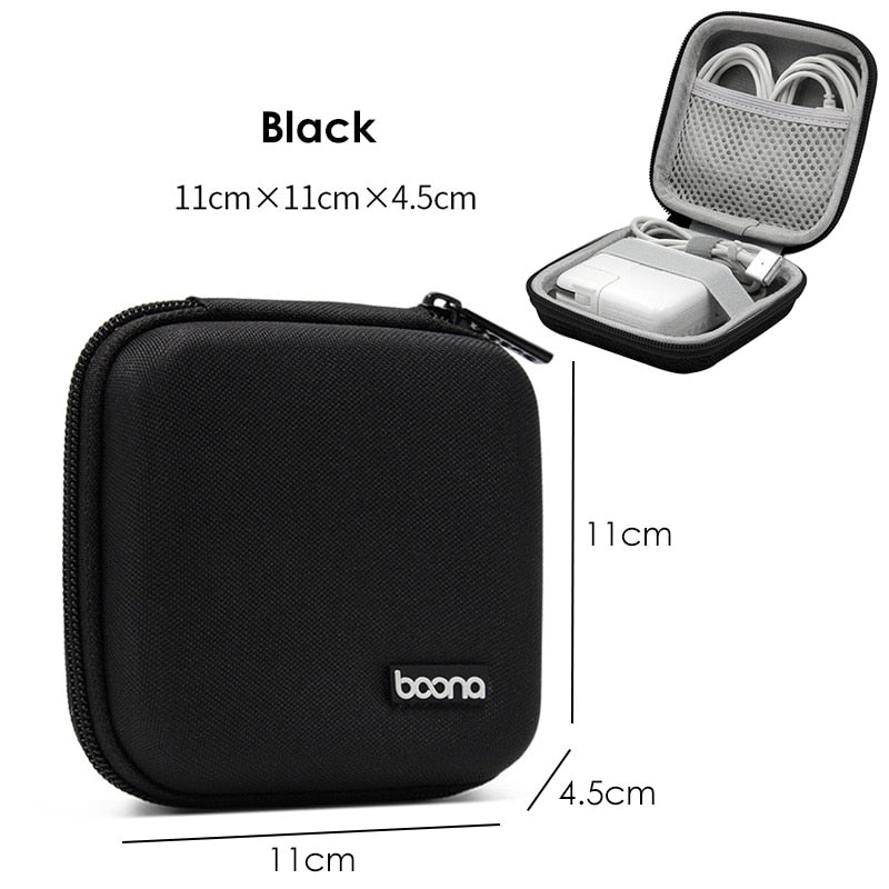 Portable Mini Hard Shell Digital Gadgets Storage Bag