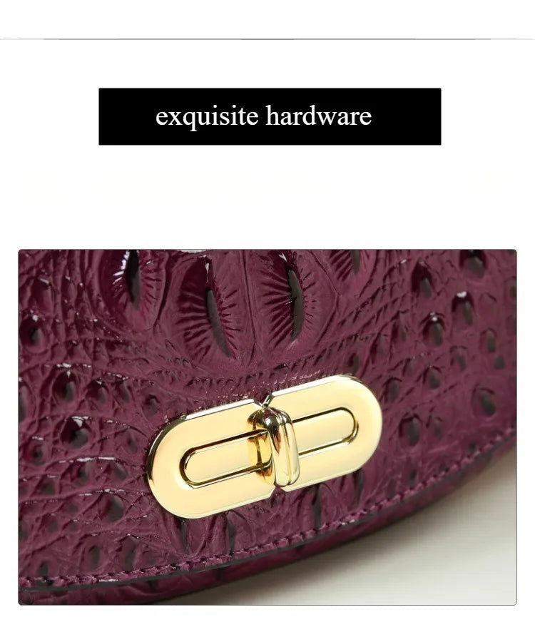 Elegant Women’s Saddle Crossbody Bag