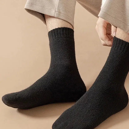 4 Pairs Winter Thermal Wool Socks