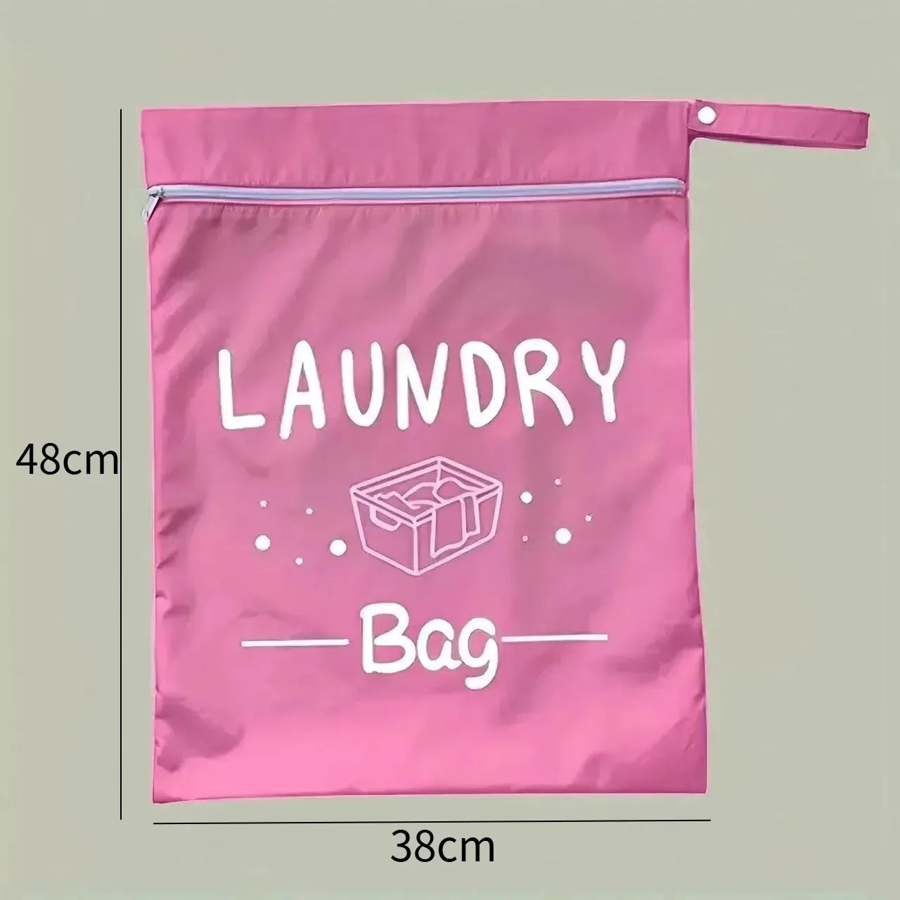 Waterproof Travel Laundry Bag with Zipper