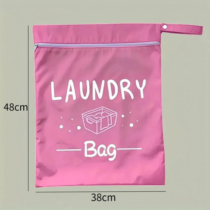 Waterproof Travel Laundry Bag with Zipper