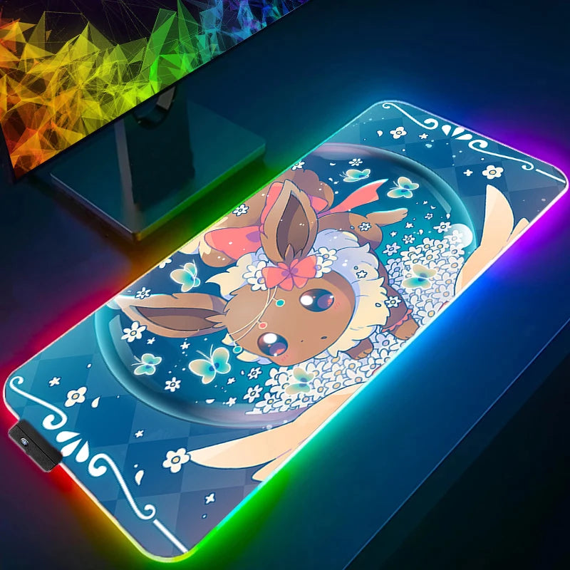 LED Backlit XXL Mouse Pad & Keyboard Mat