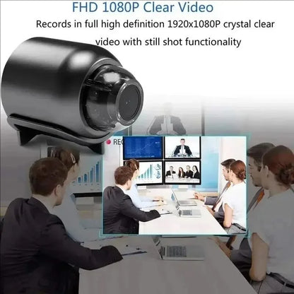 1080P WiFi Mini Security Camera with Night Vision