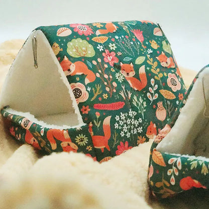 Warm Triangular Pet Bird & Small Animal Sleeping Nest
