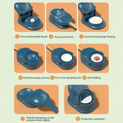 2-in-1 Dumpling & Empanada Maker Press