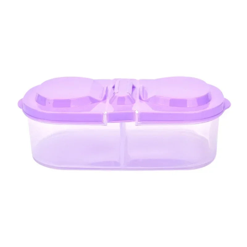 Portable Food Storage Lunch Box with Divider
