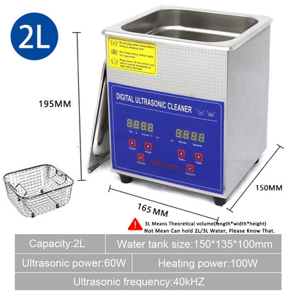 Ultrasonic Heated Cleaning Machine
